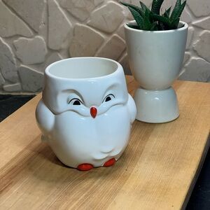 GOEBEL | Ceramic Owl Toothpick Holder